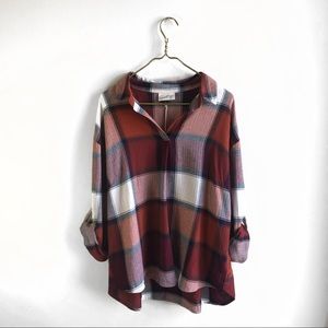 NWT - Universal Thread Popover Flannel.
